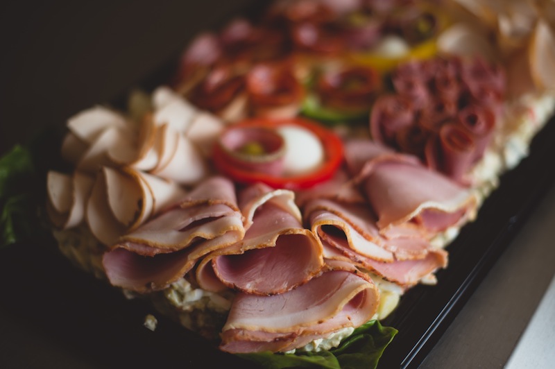 Meat platter, party food, west sussex, crawley catering company, sandwich platters, wedding buffet, event buffet sussex company