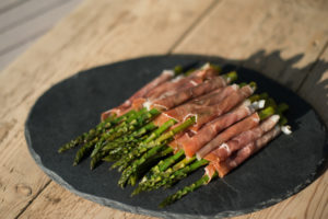 Canape Asparagus Parma Ham West Sussex Crawley catering buffet birthday parties party finger food funeral unniversary