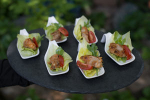 marinated pork bites canape canapes Crawley West Sussex catering finger food cater wedding anniversary party buffet
